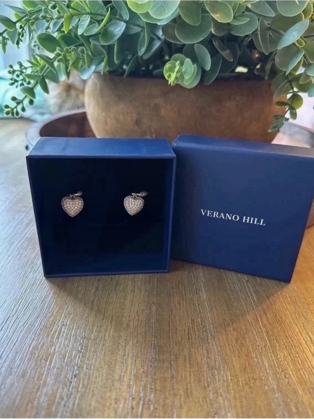 Brand New Verano Hill Silver Heart Shaped Jewelry  Set✨